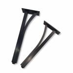 Metal Furniture Legs T shape Iron Golden Furniture Table Base Feet For TV Stand