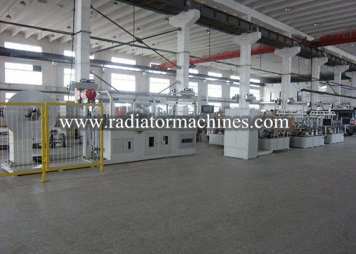 Radiator Core Assembly Machine with Tube Distribution Silo