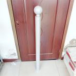 Manual Steel Parking Posts , Traffic Safety Posts Bollards