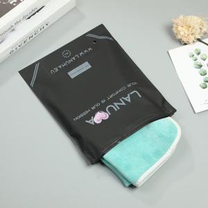 China PEVA Print Custom Frosted Zipper Lock Bag for T Shirt Shoes Clothing Packaging factory