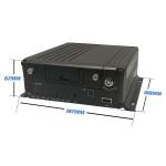 Vehicle CCTV Camera System 4 8 Channels 1080P WiFi 4G GPS AI Function IP Camera