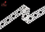 100% Cotton Water Soluble Lace Trim For Luggage Decoration