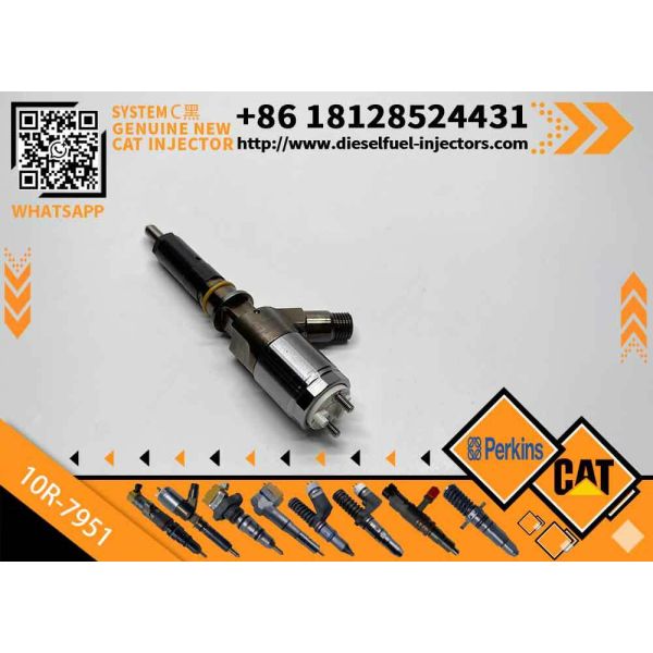 Original Caterpillar Fuel Injector 326-4756 10R-7951 CAT Fuel Injector for 320D 313D 312D Excavators