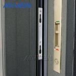 Guangdong NAVIEW American Style Vertical Sliding Aluminum Black Thermal Break