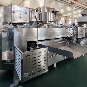 Nut Baking Machine with Flatbed Oven Design and Precise Temperature Control for