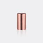 Chemical Polishing Aluminum Cosmetic Parts Lipstick Cover Embossed Logo Printed