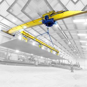 China 10 Ton Span 10.5m European Electric Single Girder Overhead Crane A5 Working Class factory