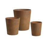Elegant Hand Carved Fiber Cement Planters For Indoor Outdoor Garden Plant