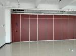 Conference Room Sound Proof Operable Partition Walls Fabric Finished Color