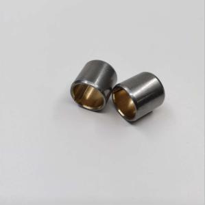 China Leadfree Thin Walled Metric Sizes Bi Metal Bearings With Grooves factory