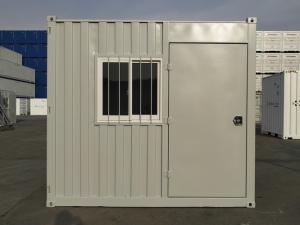 China Bar Lock 9ft Steel Storage Containers , ISO Standard Container Waterproof factory