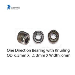 China 101100431 ATM Spare Parts Bearing Width 6mm With Knurling factory