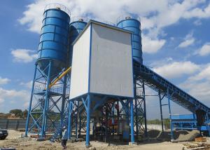 China Automatic Precast Central Mix Dry Ready Mix Concrete Plant 150M3 For Railroad factory