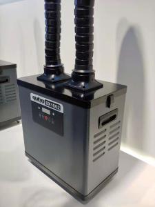 China Lightweight 200W Solder Fume Extractor With Double Suction Arms factory