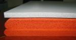 Low Hardness Heat Press Silicone Sponge Rubber Foam Sheet red gray black