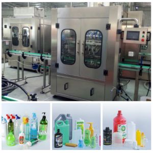 China High Efficiency Bottling Line Equipment Liquid Detergent Filling Machine factory