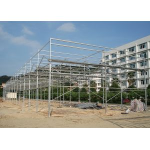 Customized Poly Tunnel Greenhouse Multi Span Agricultural polycarbonate tunnel