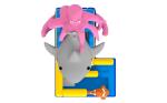 Ocean Themed Shark Commercial Inflatable Water Slides