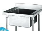 Stainless Steel Single Sink for Kitchen Washing 700*700*800+150mm , Catering