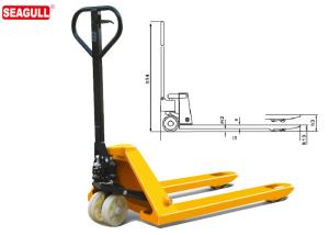 China 5 ton TUV Hydraulic Hand Pallet Truck For Warehouse Cargo Lifting factory