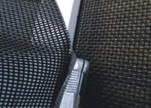 China 2mm Stainless Steel Diamond Mesh Powder Coating Ss316 Anti Theft factory