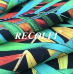 Recycled Floral Print Fabric , Four Way Stretch Fabric For Texworld Usa Swim