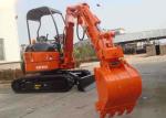 3 Cylinders Excavator Equipment Rental , Yanmar Diesel Engine Mini Tractor