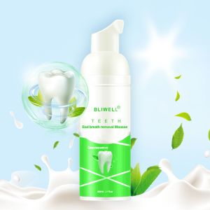 China Mousse Whitening Brightify Deep Cleansing Foam Toothpaste 60ml For Autobrush factory