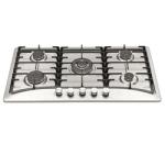 Industrial 3 Burner Built In Gas Hob For Kitchen Appliance