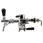 Stainless Steel Growler Filler Beer Keg Faucet Defoaming