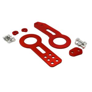 Red CNC Machining Milling Parts Custom Milled Aluminum Plating Surface