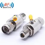 IP65 Protection UHF Female Bulkhead Lightning Surge Protector for Outdoor