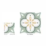 Waterproof Indoor Floor Tile For Living Room And Green 200x200mm Wall Ceramic