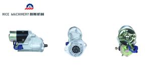 China 11T Generator Starting Motor 24000V , FD10 2J Komatsu Starter Motor 4.5KW factory