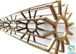 12 Pleat Acrylic Star Bag Filter Cages Bag House Cages