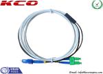 Outdoor FTTH Drop Patch Cable / 2 Cores Fiber Optic Drop Patch Cord / SC Drop