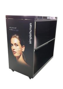 China RoSH Display Stands For Beauty Products , Recyclable Retail Makeup Display Stand factory