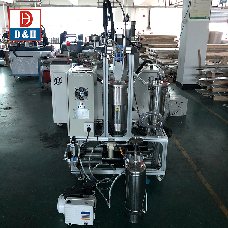 Resin Mixing Equipment with Hand Gun High Precision PLC Adhesive Dispensing Machine