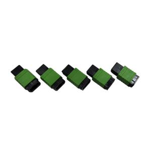 China 12 / 16 / 24 Cores Mpo Patch Cord Connector Multimode Optical Fiber Cable Connector factory