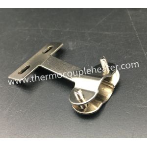 2 Pin RTD Circuit Standard Thermocouple Connector With Steel Wire Clamp