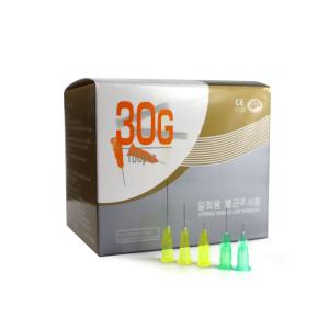 China 304 SS Disposable Hypodermic Meso Needles 4mm 30g 32g 34g factory