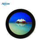 3.4 Inch 800*800 Circular Touch Display With Metal Housing For Advertising