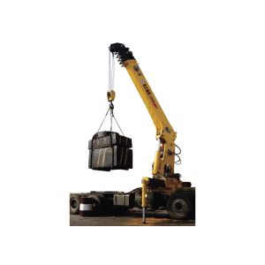 16 Ton Telescopic Boom Truck Mounted Crane With 80 L/min , Heavy Duty