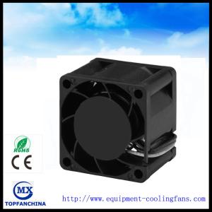 China 19000rpm Ball Bearing 12v DC Axial Fans CPU Cooling Fan 28mm Thick factory
