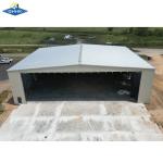 Prefab Steel Space Frame Custom Aircraft Hangars with Lifting door