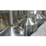 Stainless Steel 3 Vessel Brewhouse Fermentation System To Make Craft Beer
