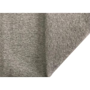 21s, 32s cotton/spandex ribbings fabric, 2X2 thread collar neck cuff screw