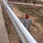 Customized Q235 Q345 Hot Dip Galvanized Highway Guardrail for South Africa Road