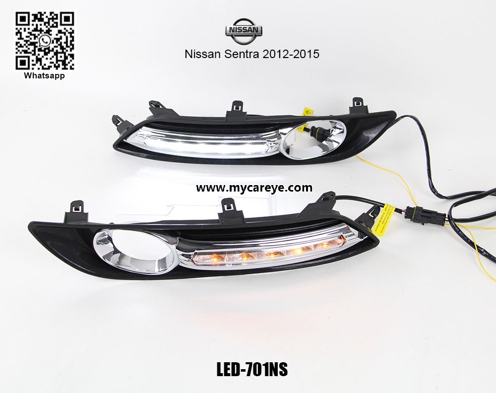 1669249468130731.jpg Nissan Sentra DRL Car LED Daytime Running Lights autobody parts factory