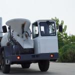 Explosion Proof Type Coal Mining Equipment Concrete Mixer Vehicles